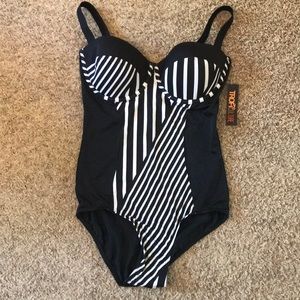 Brand new one piece swim suit.